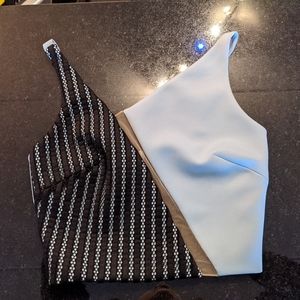 David Koma Lawrence Crop Top